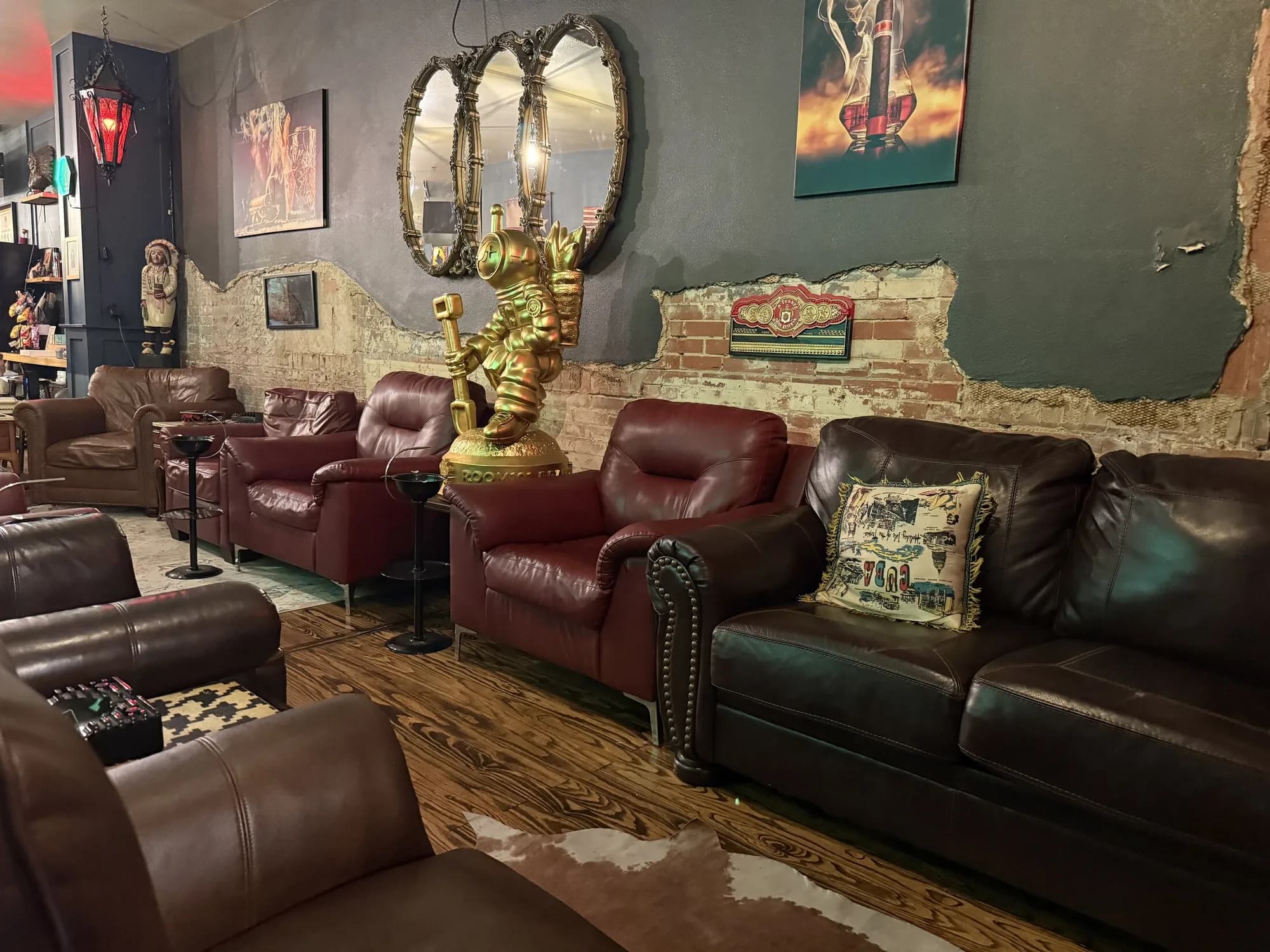 The Big Chief Cigar lounge in Seguin